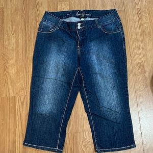 Lane Bryant Capri Jeans Size 14